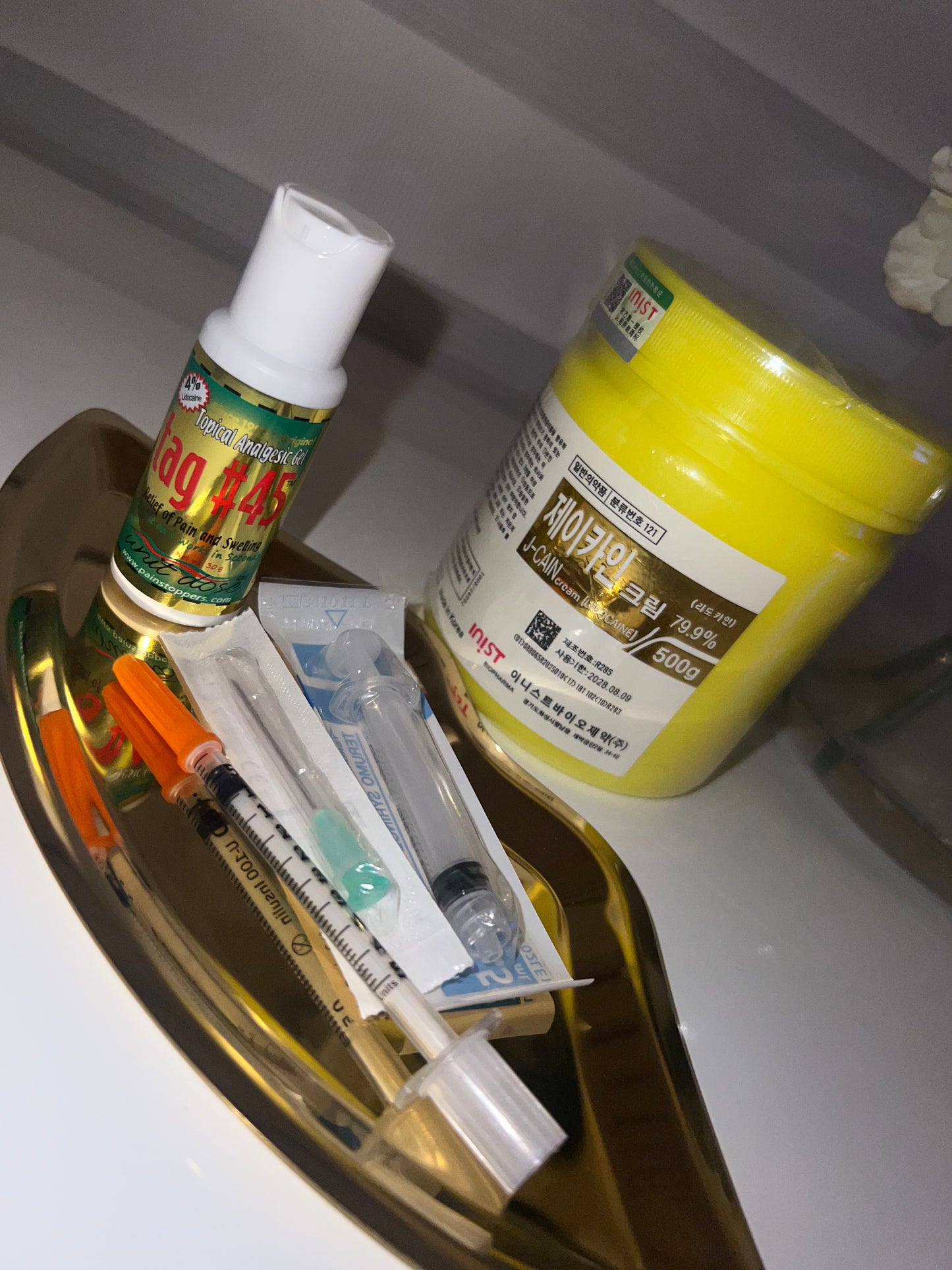 J Cain numbing cream